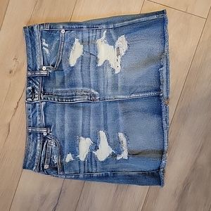 American eagle denim skirt